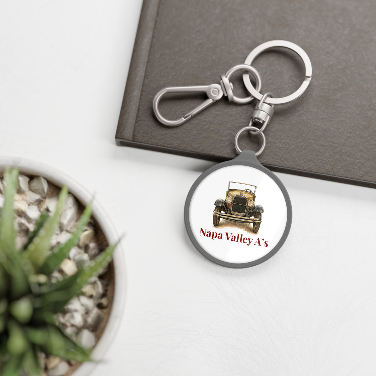 Napa Valley A's Keyring Tag — Obviously for your Model A Key!