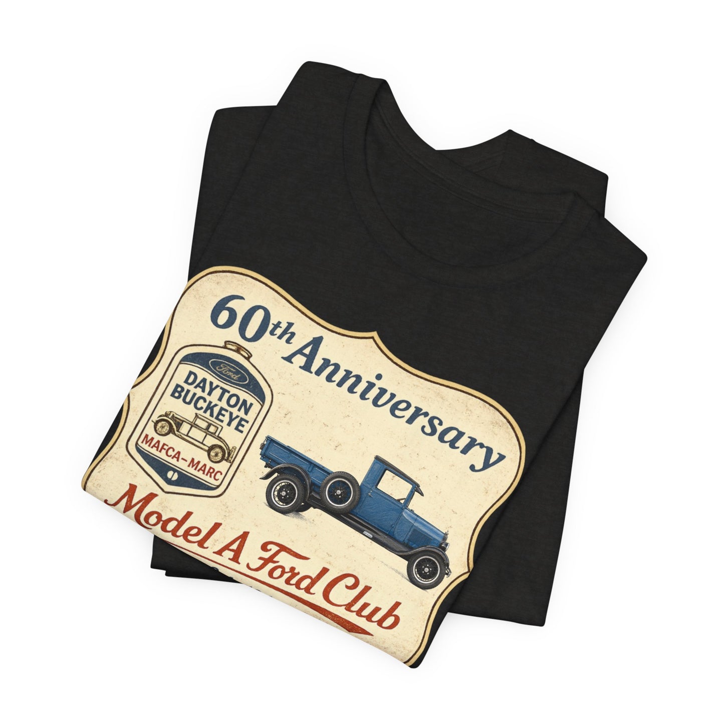 Dayton Buckeye Model A Ford Club 60th Anniversary Tee (RBS)