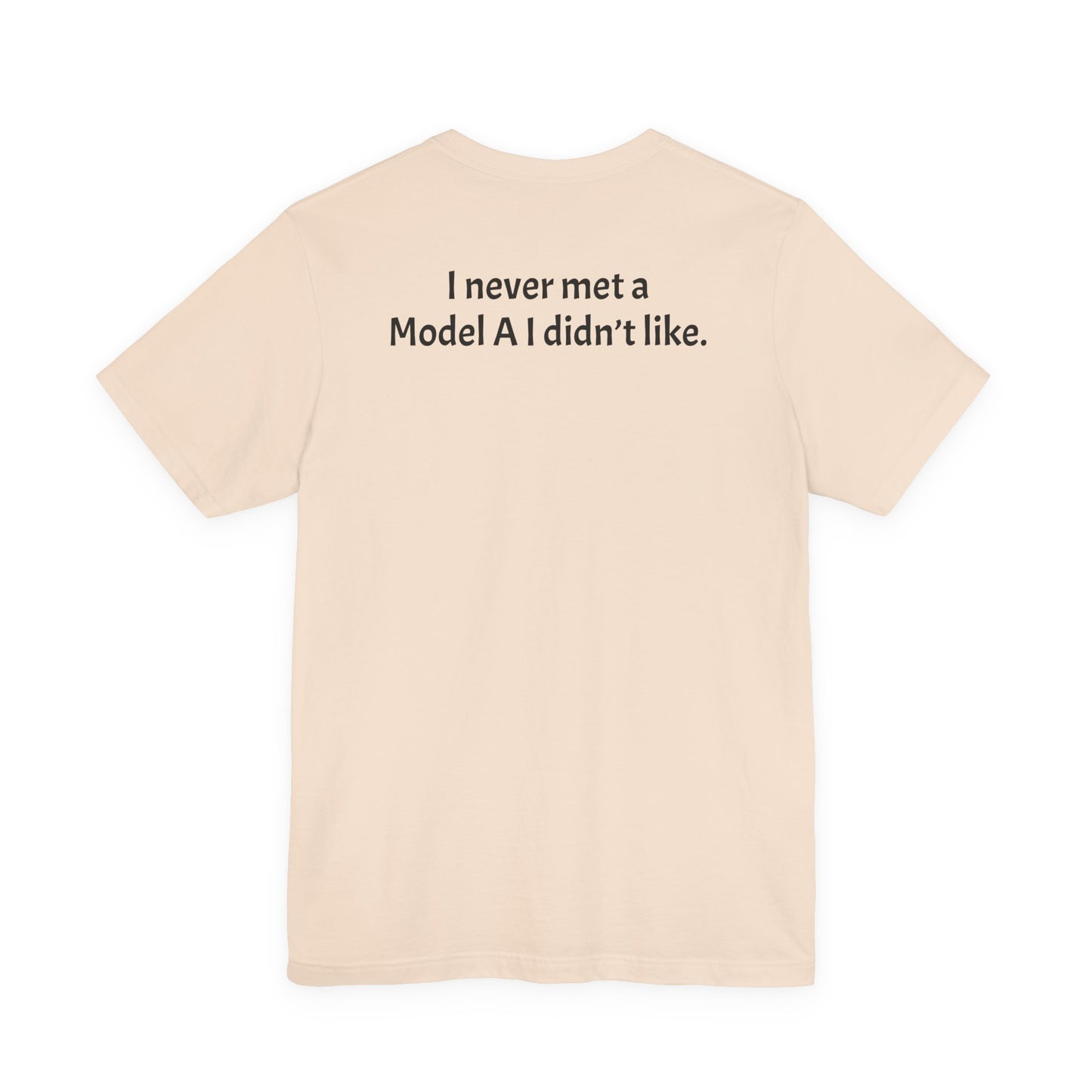 Will Rogers Model A Club - "I Never Met a Model A I Didn't Like" on back