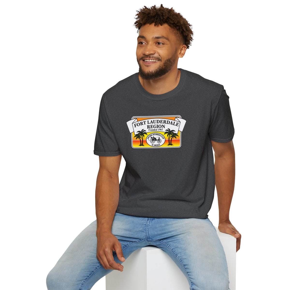 Fort Lauderdale Region AACA - Unisex Softstyle T-Shirt