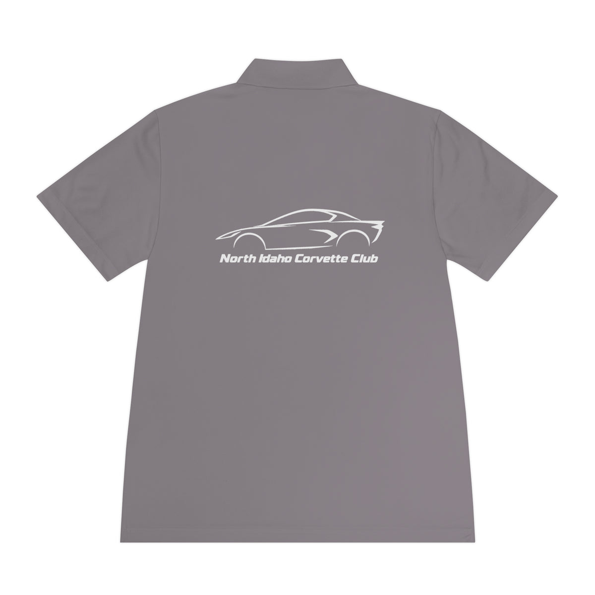 North Idaho Corvette Club Performance Polo with Front and Back Logos