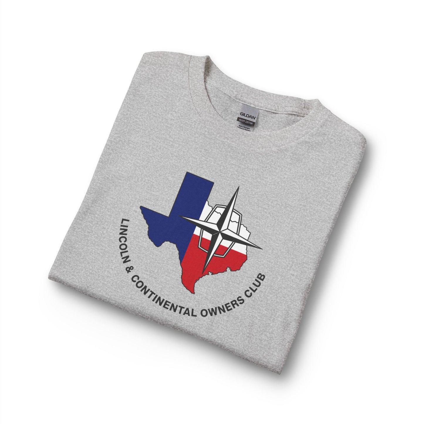 Lincoln & Continental Owners Club - Texas Gulf Coast Region Long Sleeve Tee