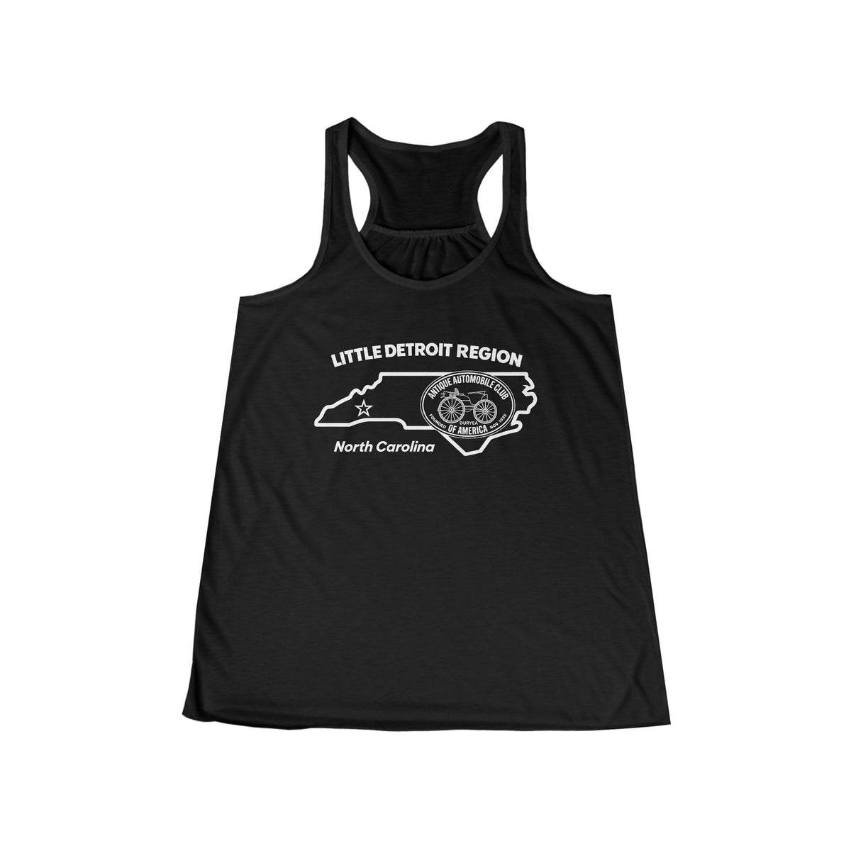 Little Detroit Region AACA Tank Top — Women's Racerback Summer Tee