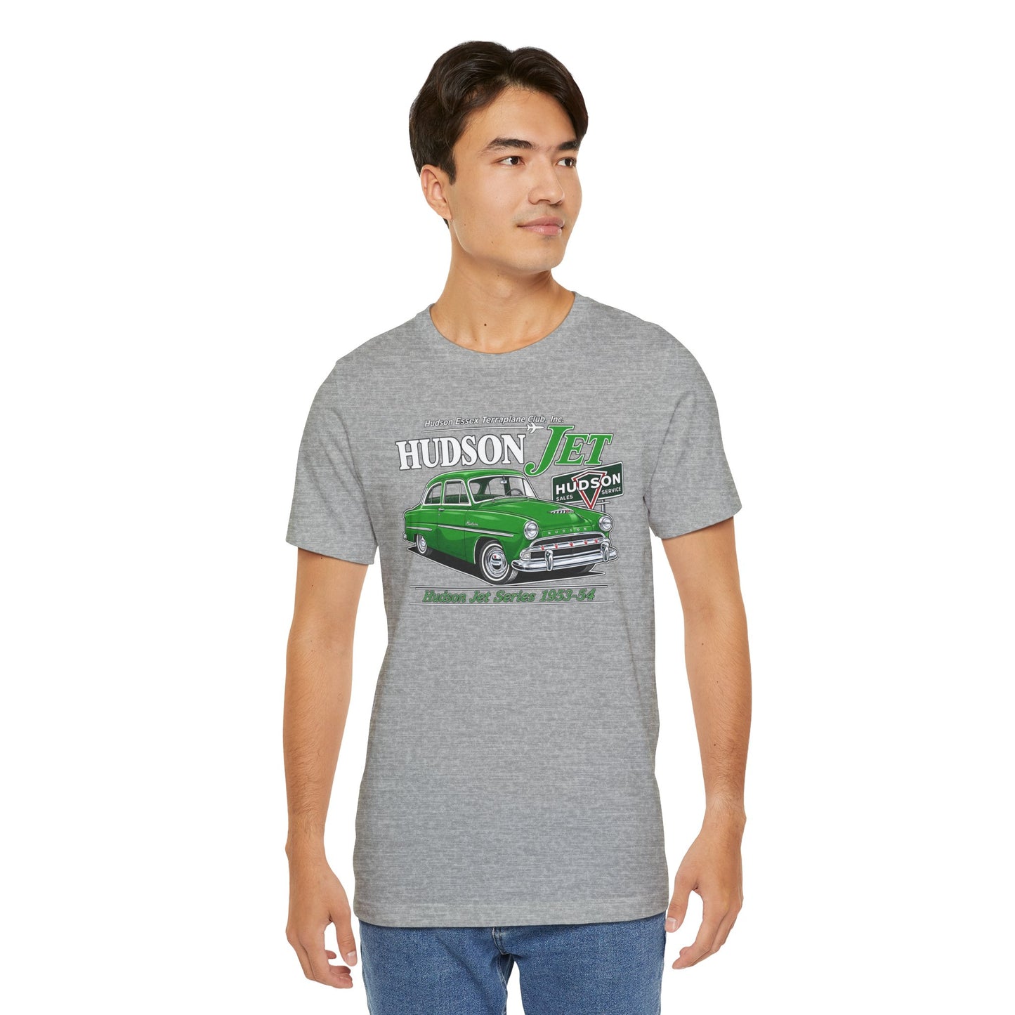 Hudson Essex Terraplane Club — Hudson Jet Classic Car T-Shirt  Vintage 1953–54