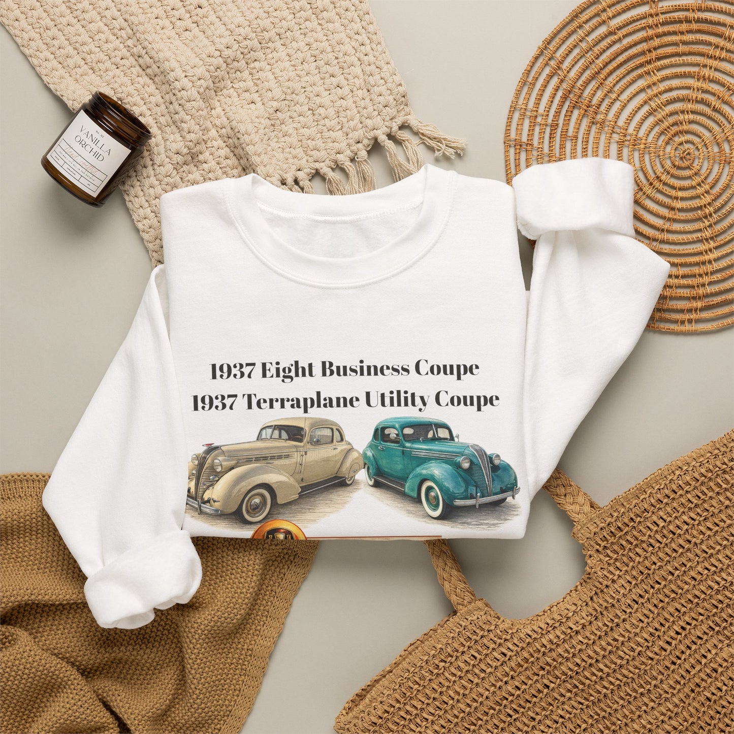 1937 Eight Business Coupe & Terraplane Utility Coupe Graphic (JG)