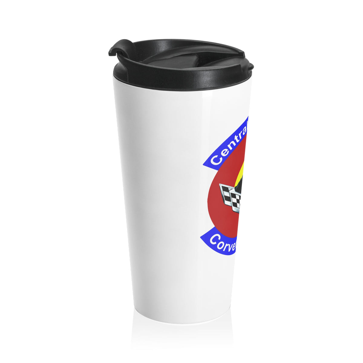 Central Colorado Corvette Club Stainless Steel Travel Mug
