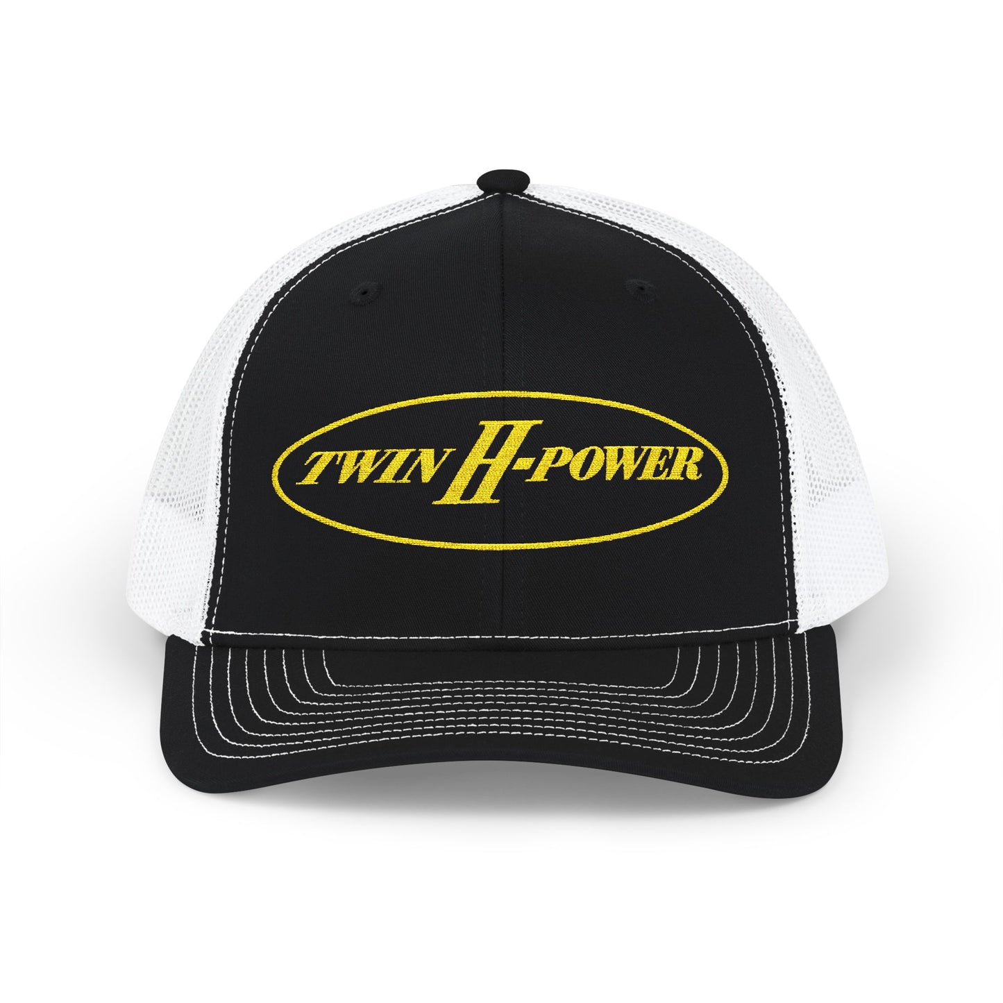 Twin H-Power Embroidered Richardson 112 Trucker Cap