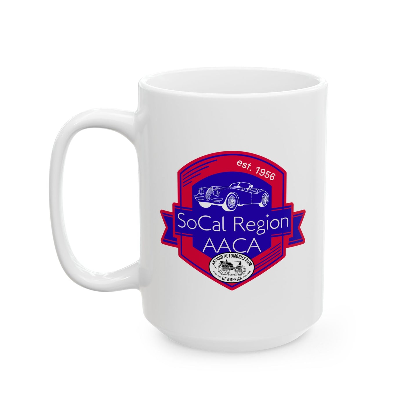 SoCal Region AACA Ceramic Mug - Perfect Gift for Coffee Lovers