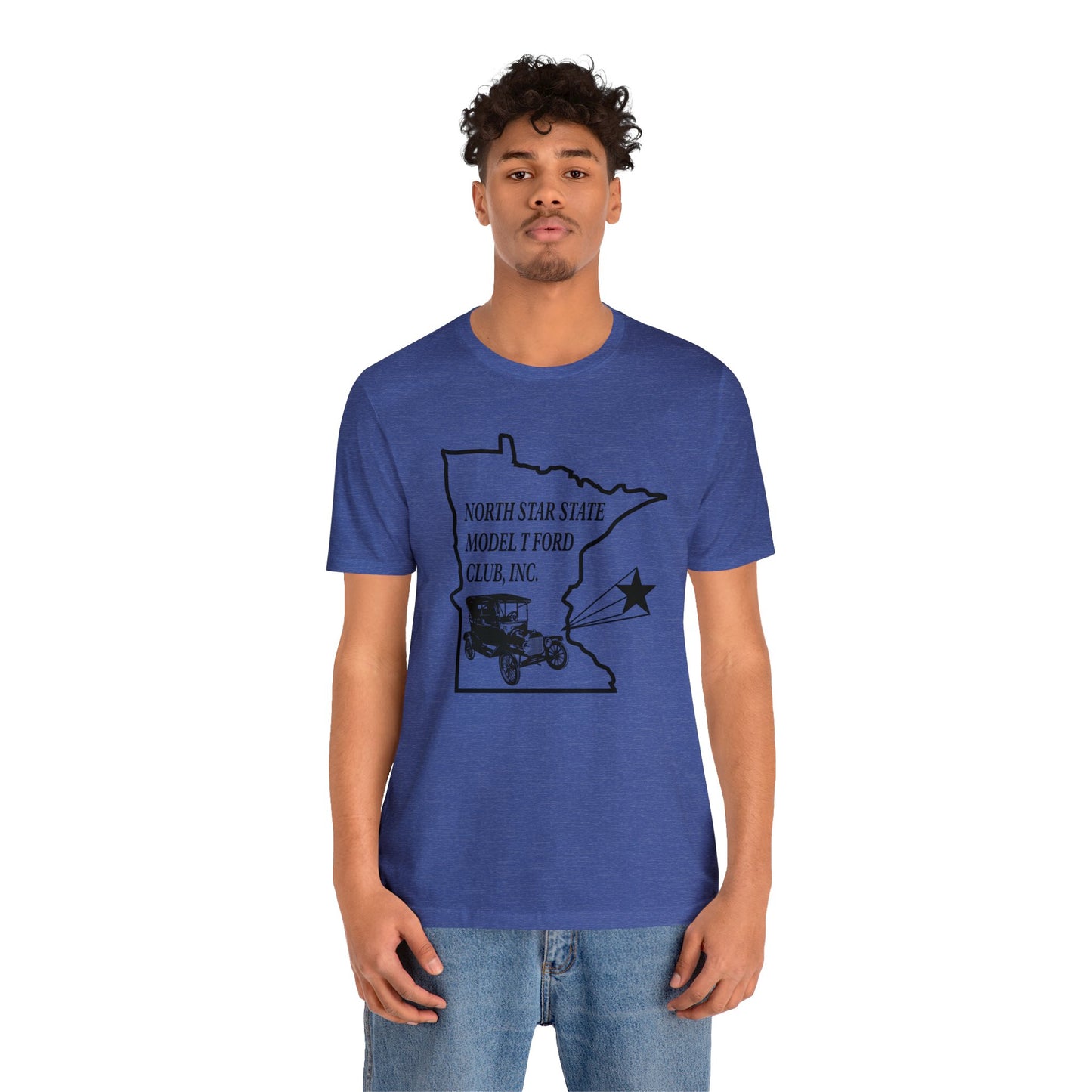 North Star State Model T Ford Club, Inc. Unisex Jersey Short Sleeve Tee