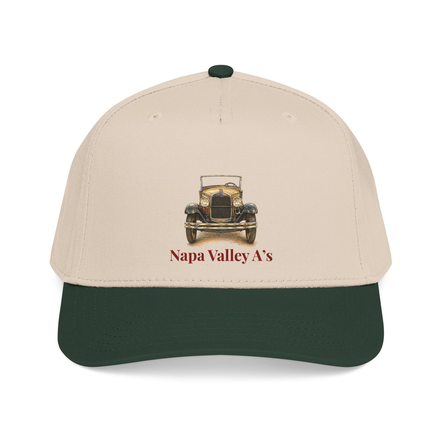 Napa Valley A's - Mid Profile Baseball Cap
