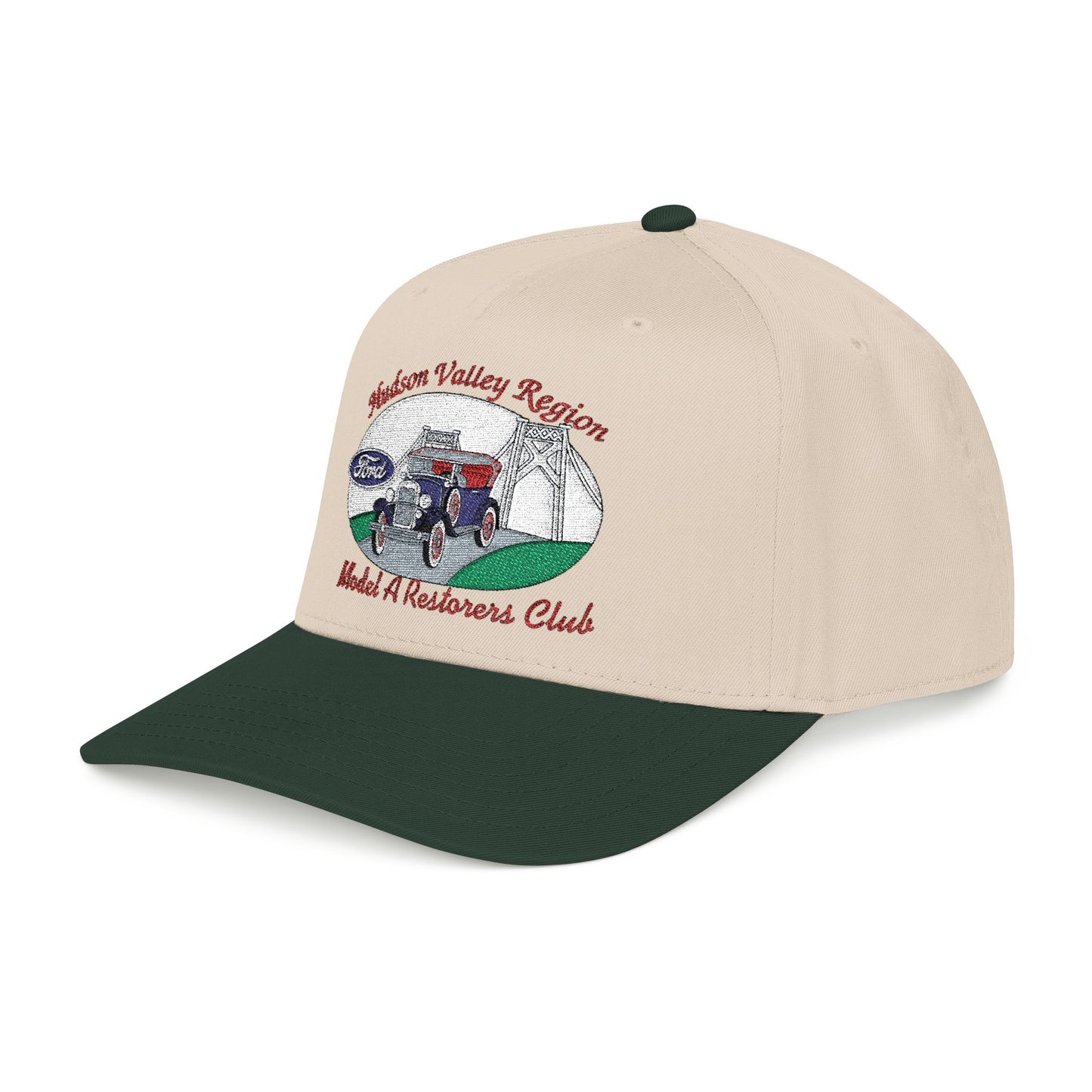 Hudson Valley Region Model A Restorers Club - Embroidered Mid Profile Baseball Cap