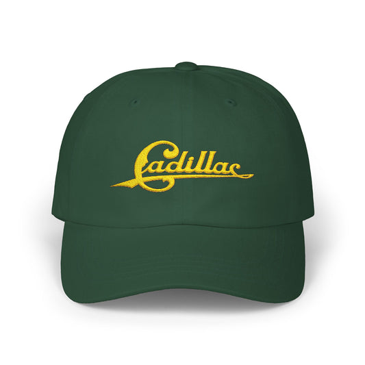 Cadillac Embroidered Dad Cap - Classic Vintage Car Logo Hat