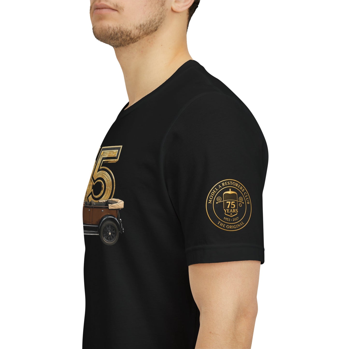 MARC 75th Anniversary Tee with Touring car and MARC logos on both sleeves