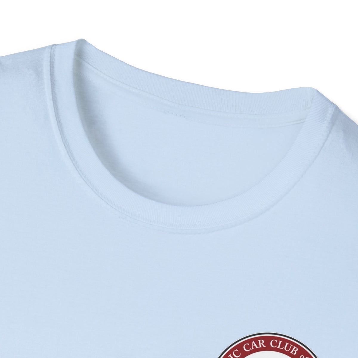 Classic Car Club of America Greater Illinois Region — Unisex Softstyle T-Shirt Front and Back Logos