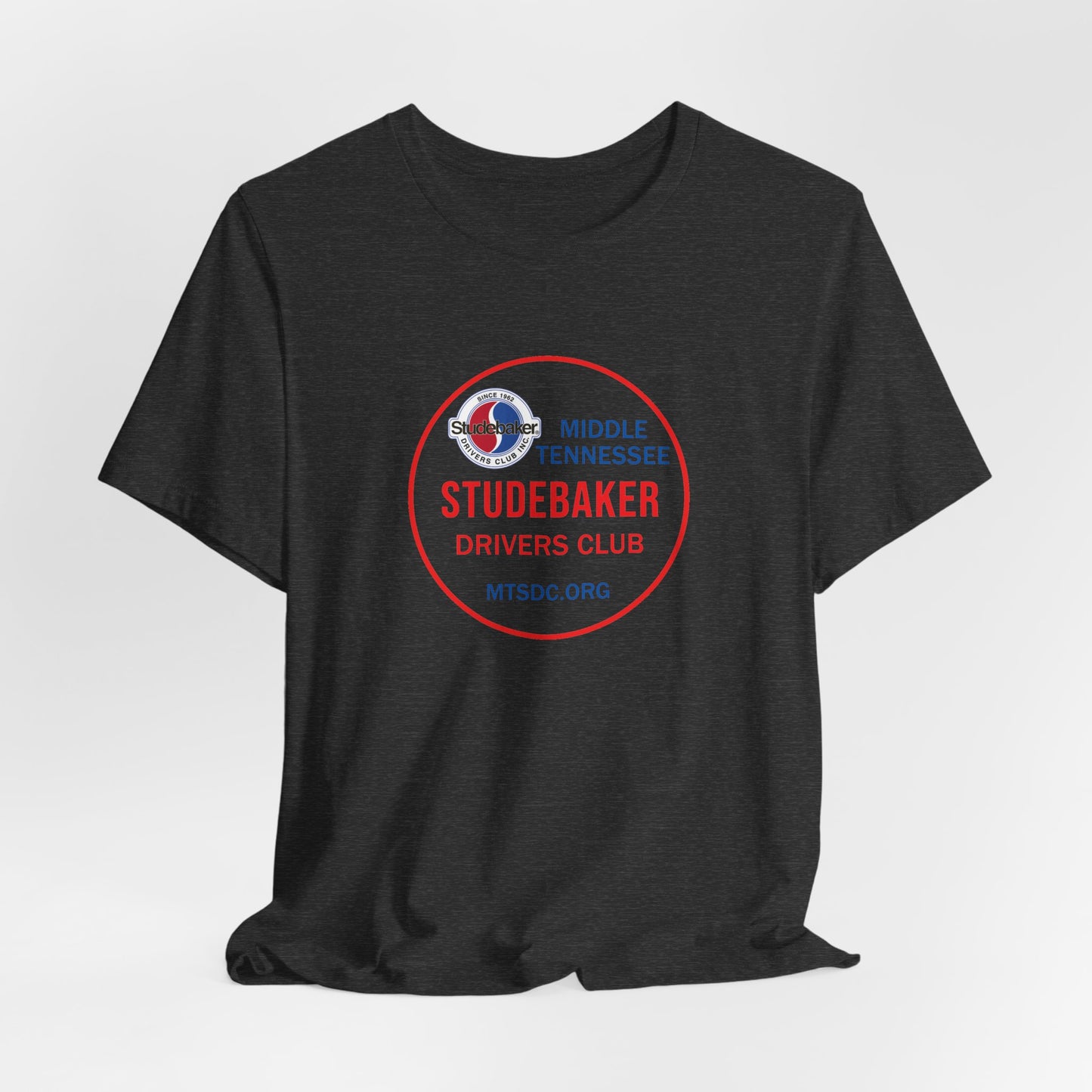 Middle Tennessee Studebaker Drivers Club Chapter Soft Tee — Unisex Jersey Short Sleeve Tee