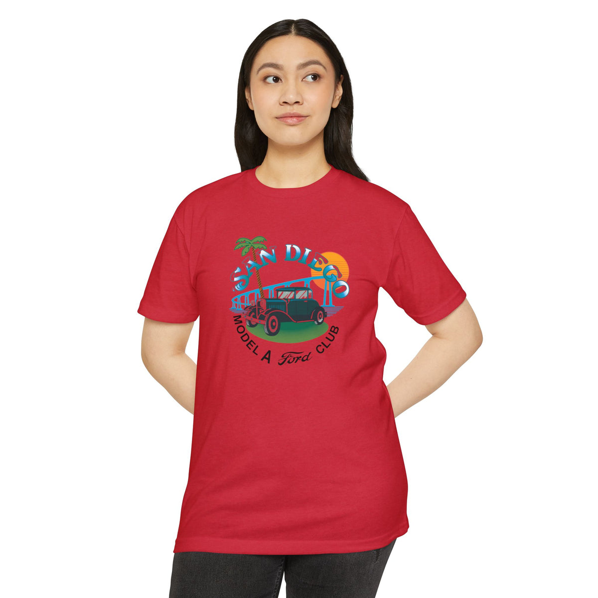 San Diego Model A Ford Club T-Shirt — XS to 5XL