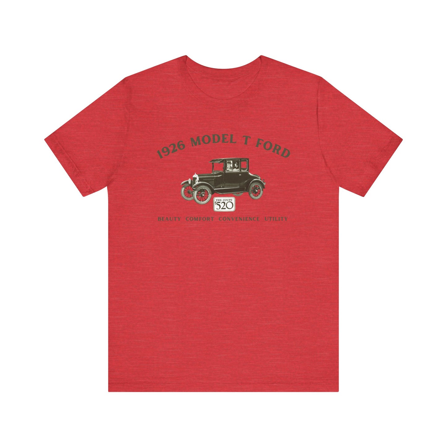 1926 Model T Ford Coupe - Classic Car Enthusiast Shirt