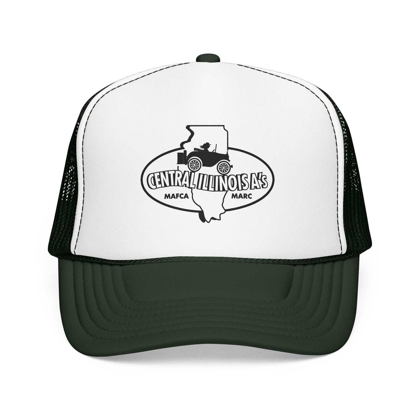 Central Illinois A's Foam Trucker Hat - Printed