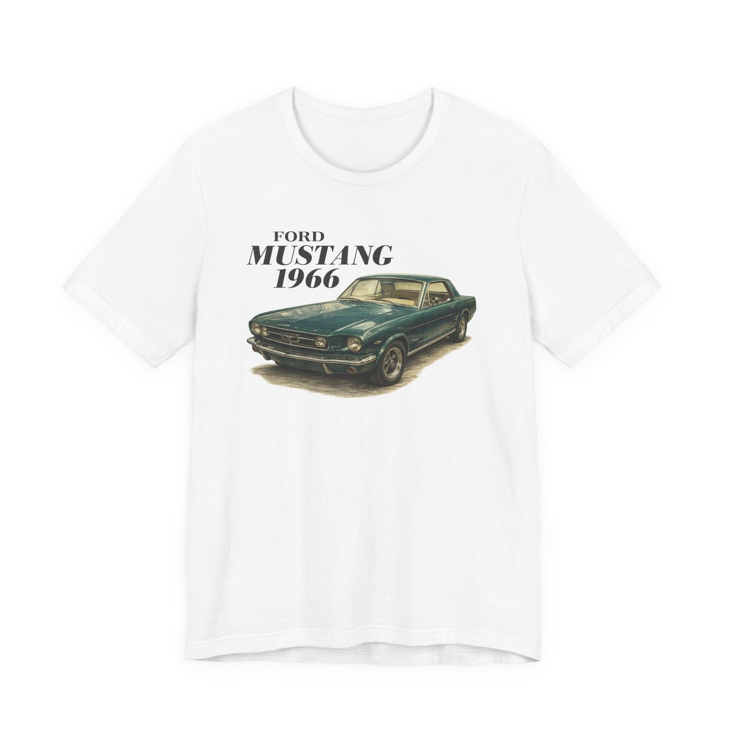 1966 Ford Mustang Tee – Unisex Jersey Short Sleeve Tee (Rick C)