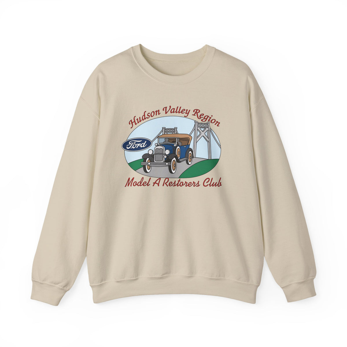 Hudson Valley Region Model A Restorers Club Unisex Heavy Blend™ Crewneck Sweatshirt