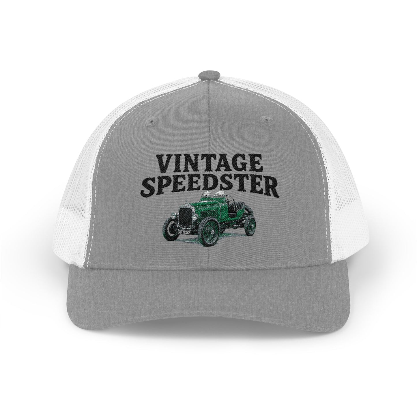 Vintage Speedster Trucker Cap — Snapback Hat Printed