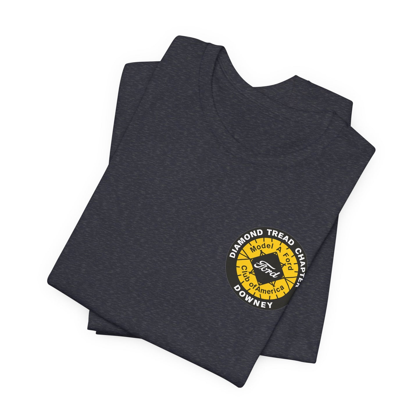 Diamond Tread Chapter Downey T‑Shirt - Small Front Logo Only