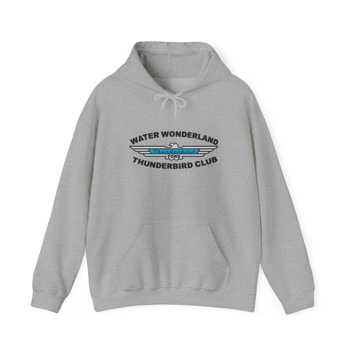 Water Wonderland Thunderbird Club Hoodie — Unisex Heavy Blend™ Hooded Sweatshirt
