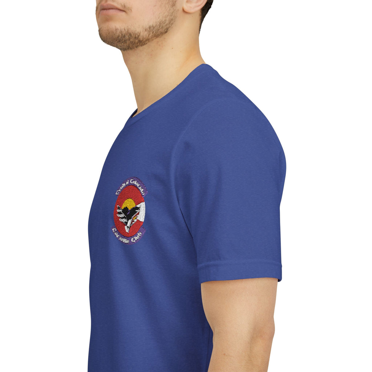 Central Colorado Corvette Club - Embroidered Unisex Soft Style Tee