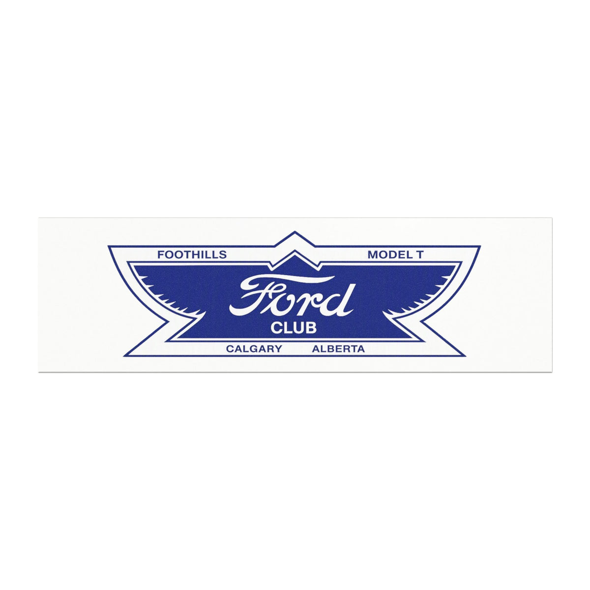 Foothills Model T Ford Club Calgary Alberta Car Magnet