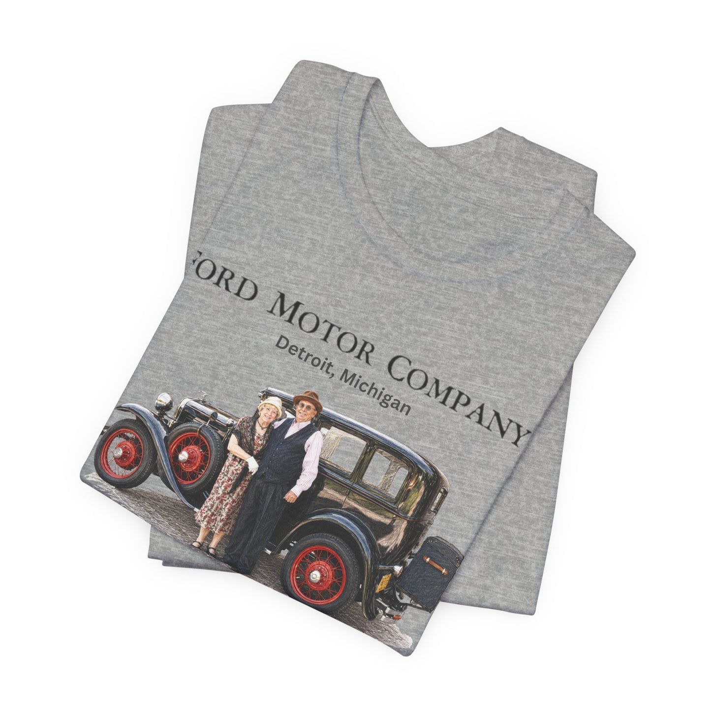 1930 Ford Model A Town Sedan Tee — Unisex Jersey Short Sleeve Tee