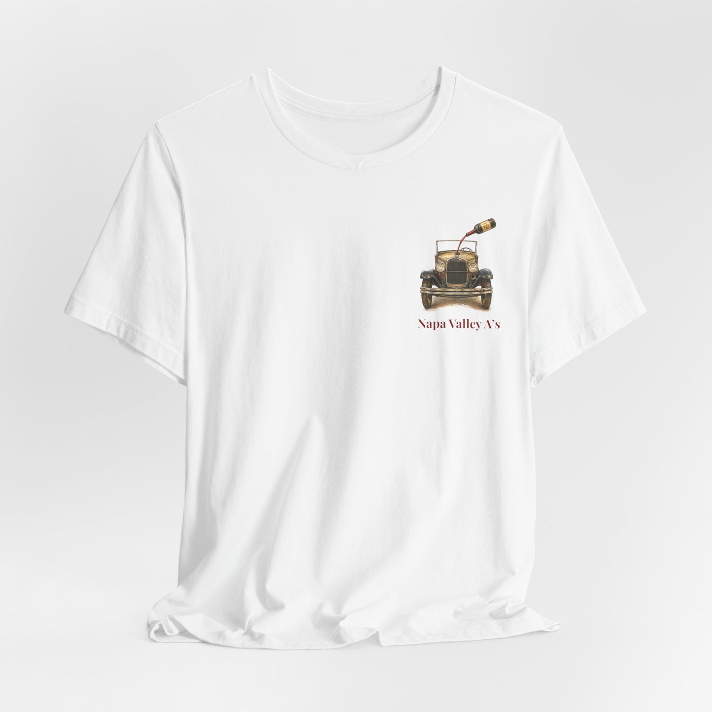Napa Valley A's Tee — Wine Country Vineyard Graphic T-Shirt
