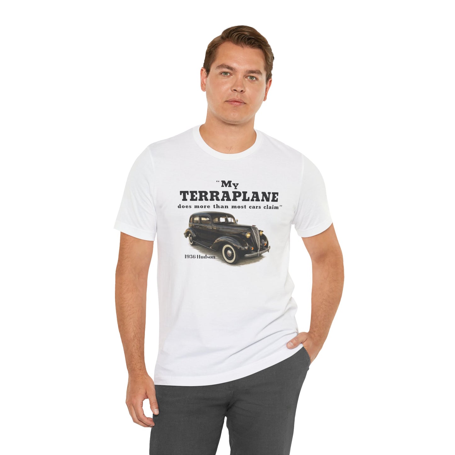 1936 Hudson Terraplane Tee – Unisex Jersey Short Sleeve Tee (LH)