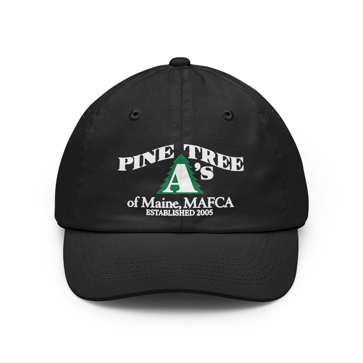 Pine Tree A's of Maine, MAFCA Printed Dad Hat – Vintage Baseball Cap