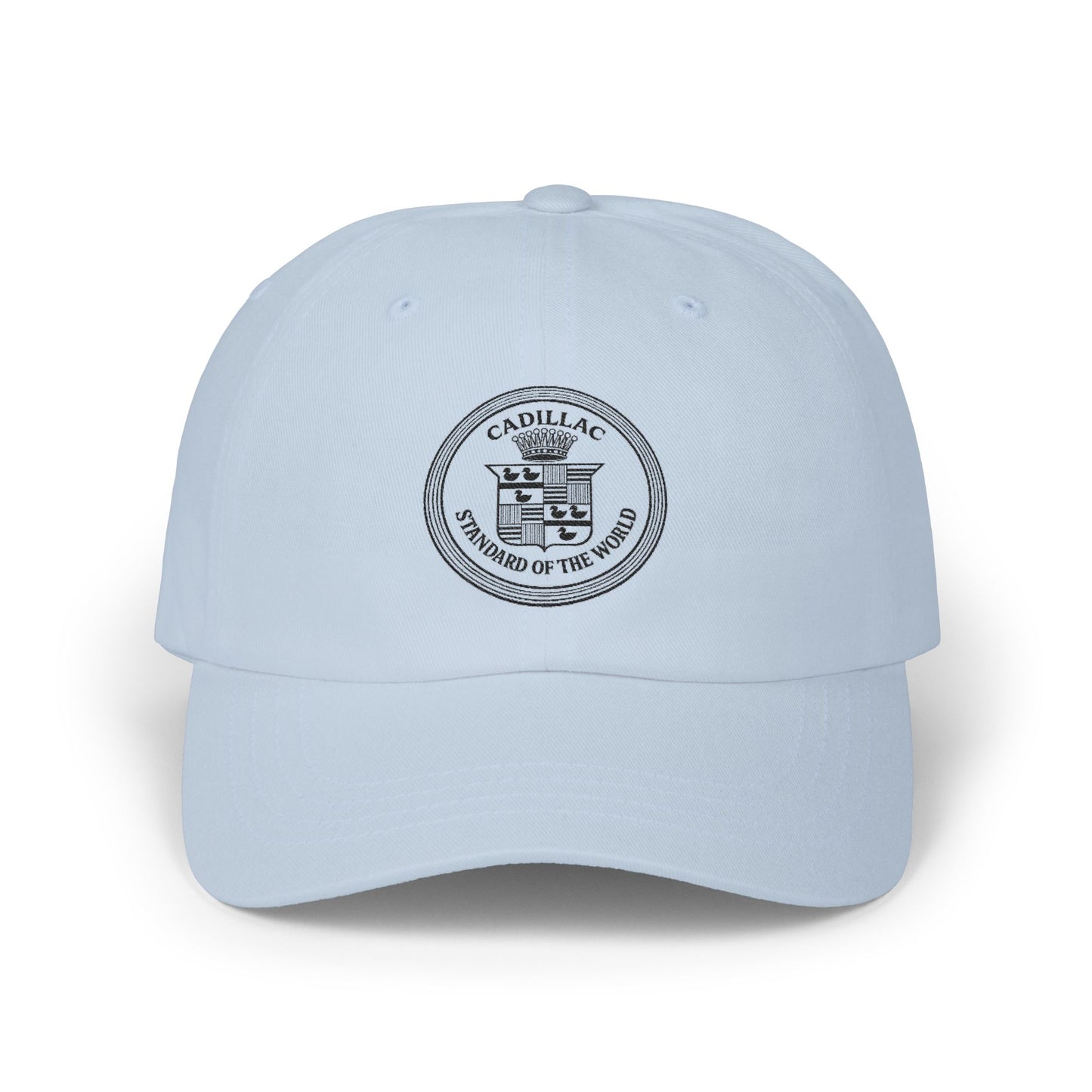 Cadillac Standard of the World Dad Cap — Classic Embroidered Car Logo Hat