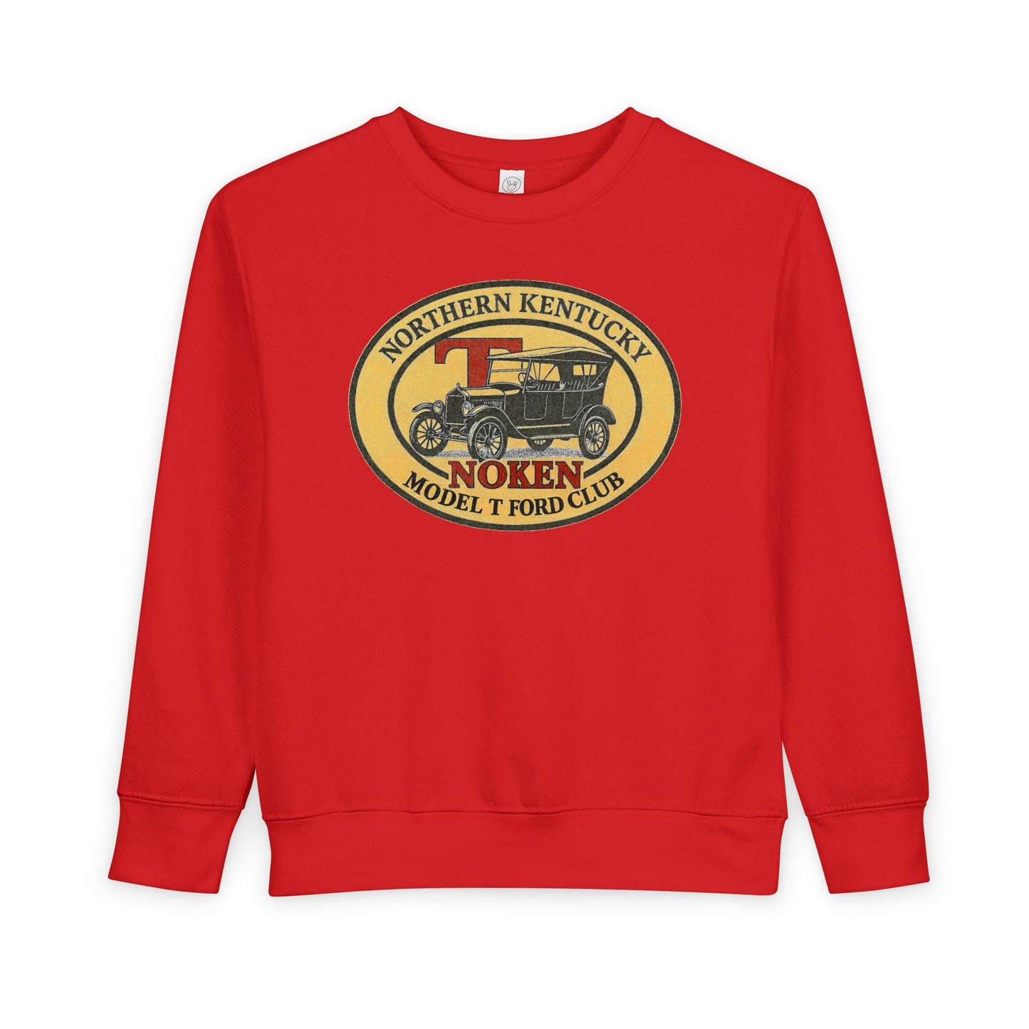 Toddler Sweatshirt - Northern Kentucky Model T Club 'NOKEN' Vintage Car Logo