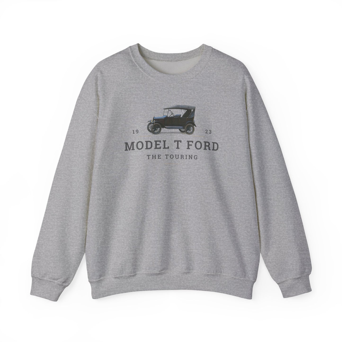 1923 Model T Ford Touring Crewneck Sweatshirt – Vintage Touring Car Graphic