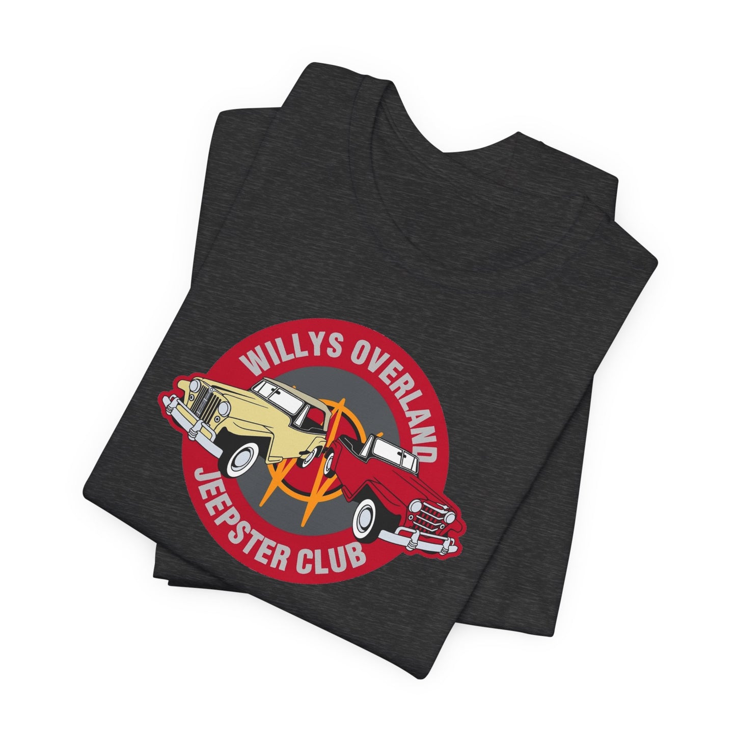 Willys Overland Jeepster Club T-Shirt - Unisex Jersey Short Sleeve Tee