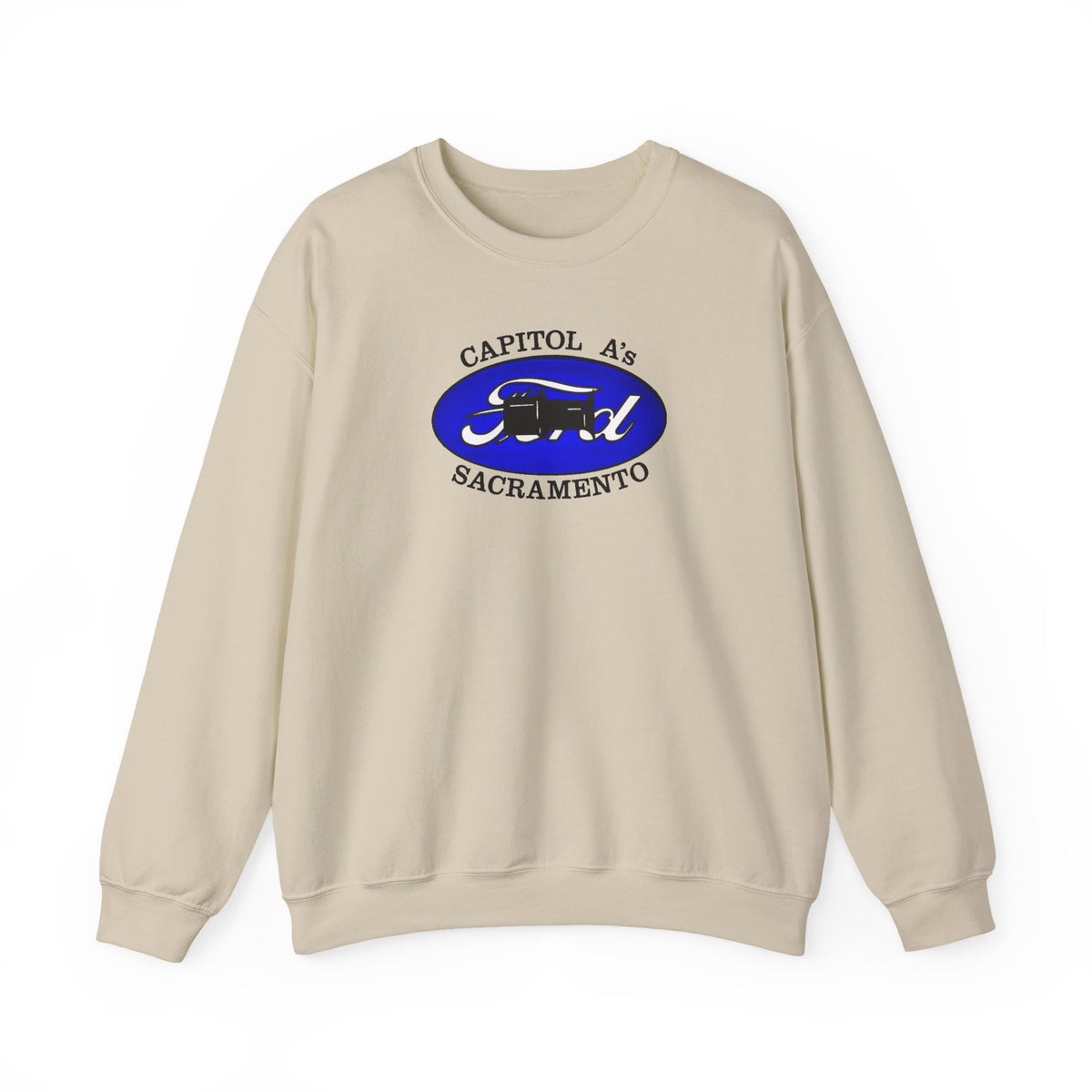 Capitol A's (front print) Unisex Heavy Blend™ Crewneck Sweatshirt