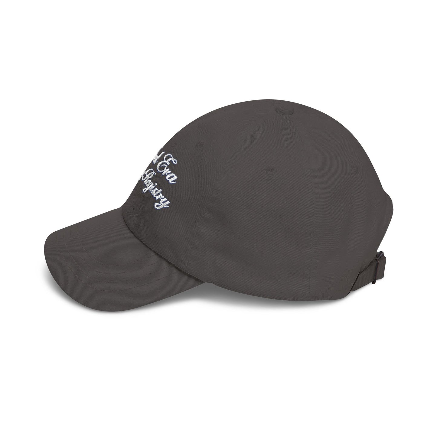 Nickel Era Touring Registry Embroidered Dad Cap — Gold Script