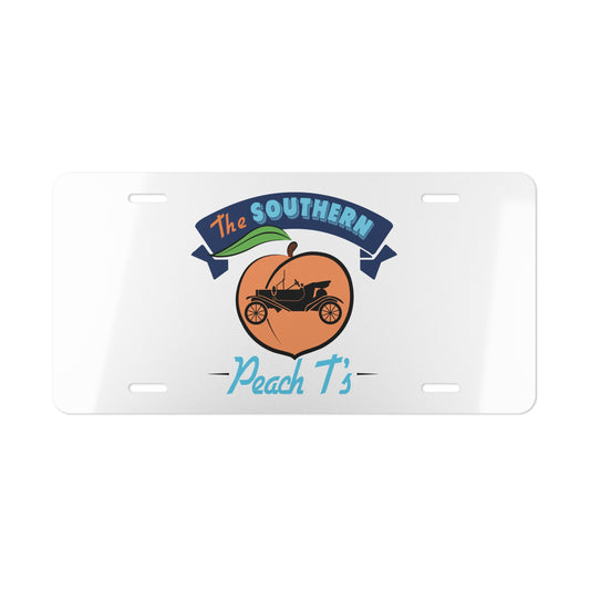 The Southern Peach T's Vanity Plate