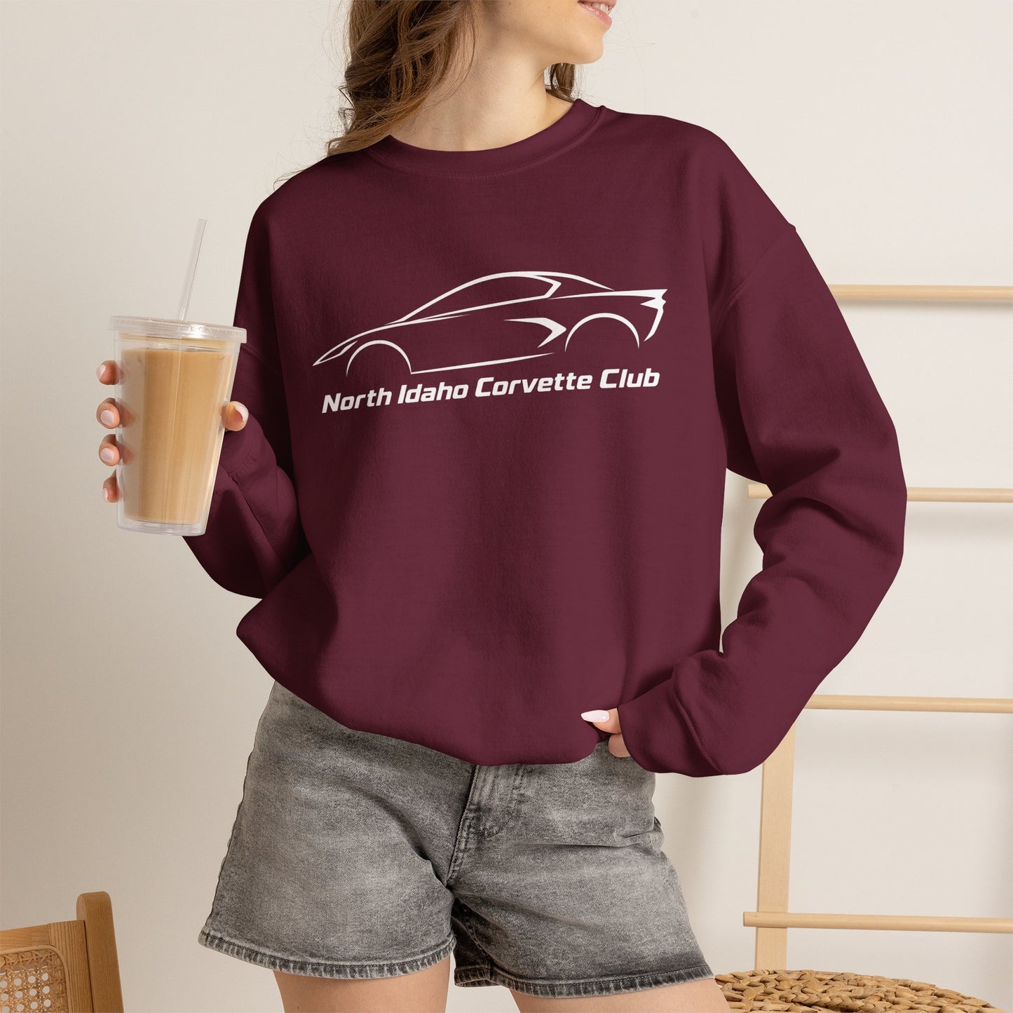 North Idaho Corvette Club Unisex Heavy Blend™ Crewneck Sweatshirt