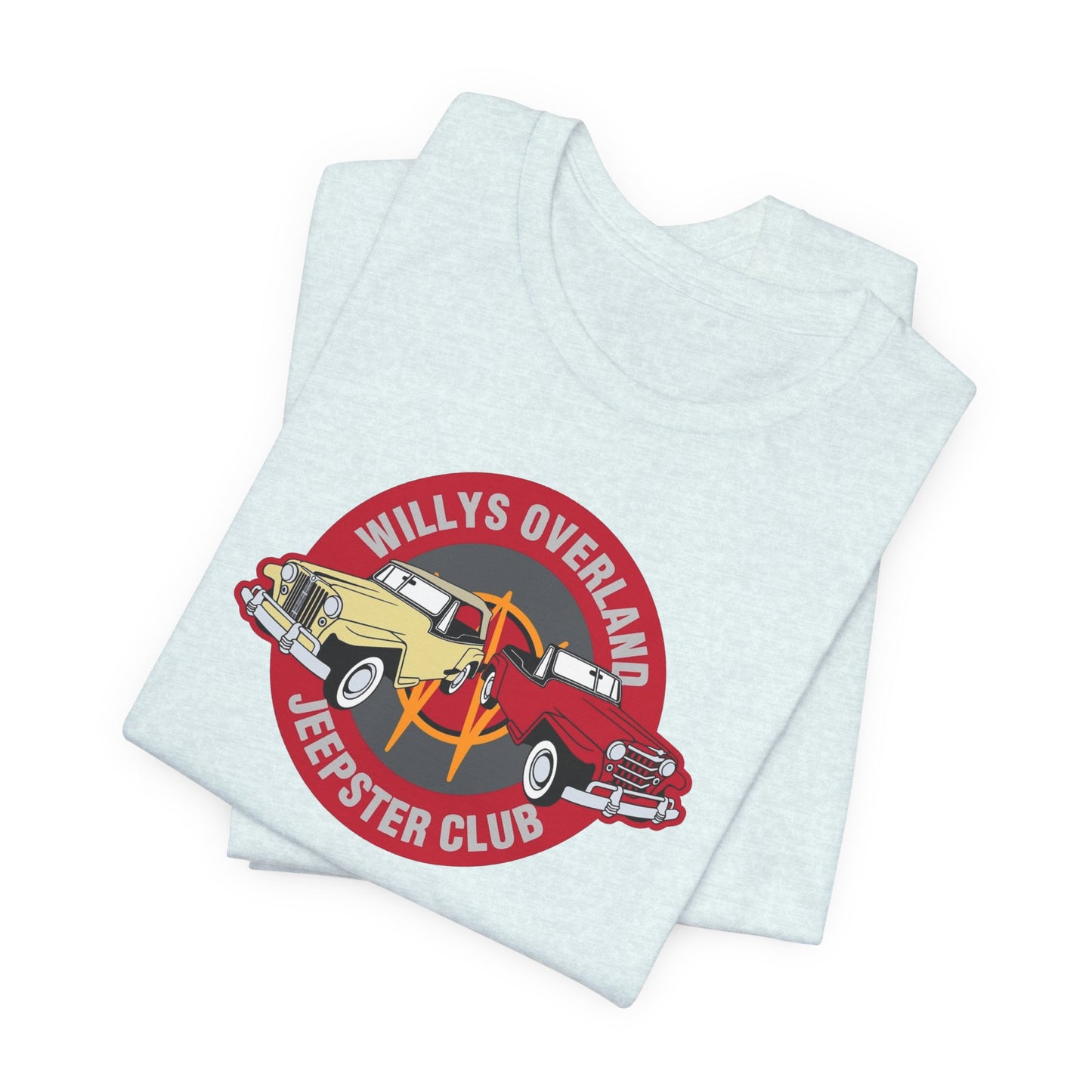 Willys Overland Jeepster Club T-Shirt - Unisex Jersey Short Sleeve Tee
