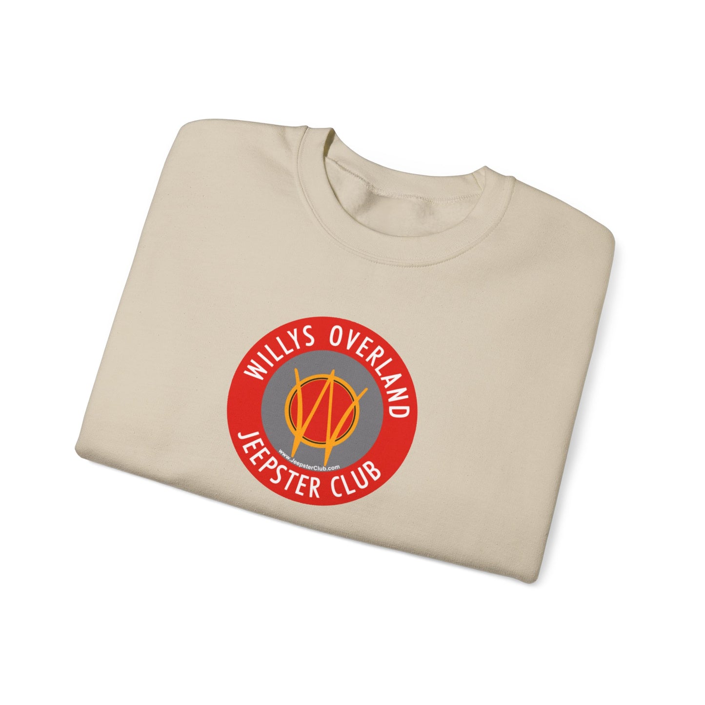 Willys Overland Jeepster Club Sweatshirt - Unisex Heavy Blend™ Crewneck Sweatshirt