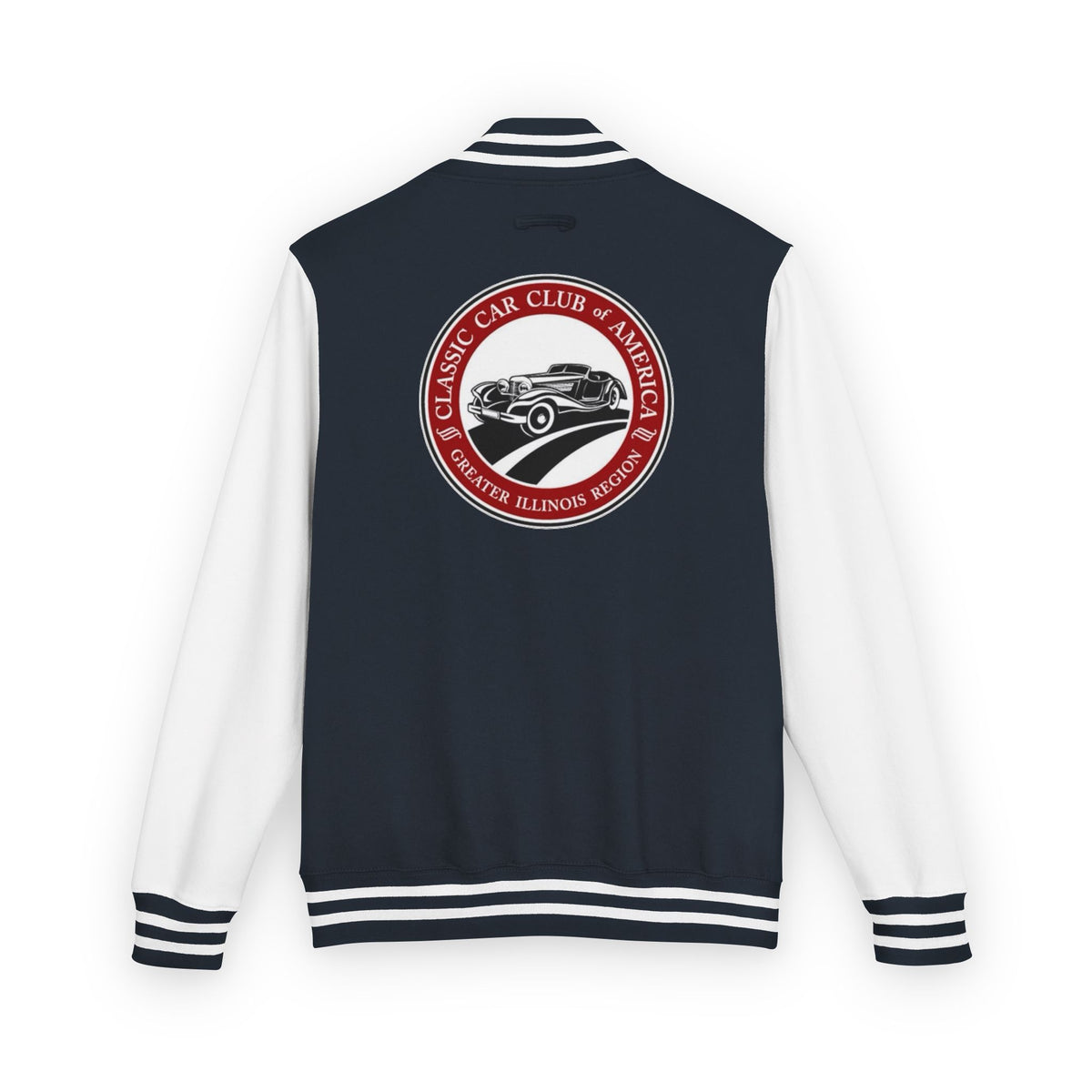 Classic Car Club of America Greater Illinois Region Letterman Jacket - Front and Back Logos