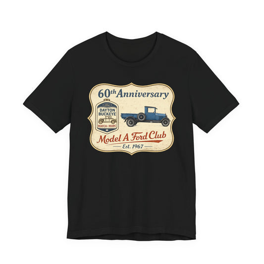 Dayton Buckeye Model A Ford Club 60th Anniversary Tee (RBS)