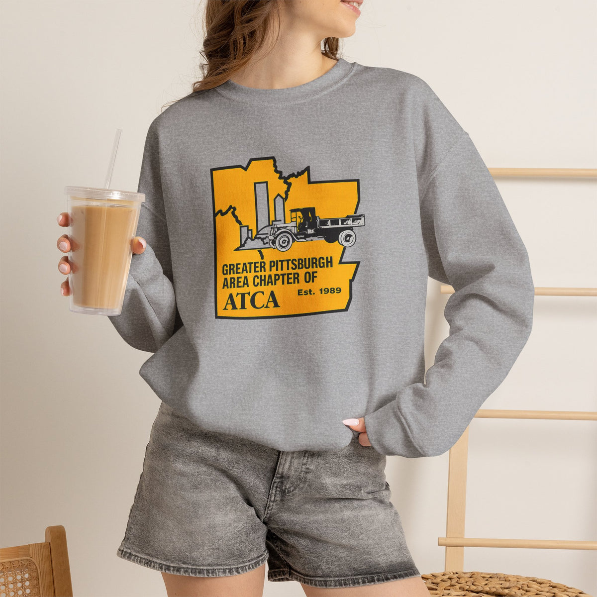 Greater Pittsburgh Area Chapter of ATCA Crewneck Sweatshirt – Unisex Heavy Blend™ Crewneck Sweatshirt