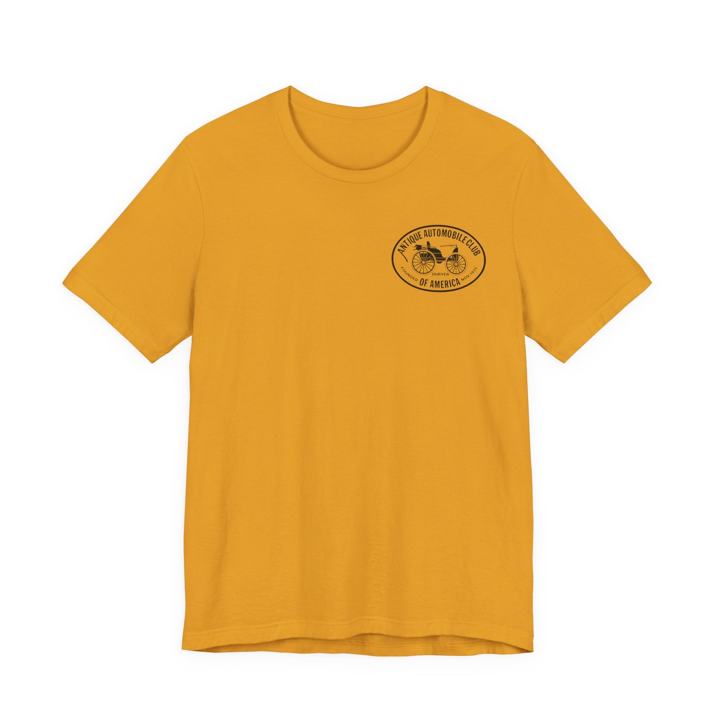 Shenandoah Region AACA Winchester VA Tee - Small AACA Logo Front and Large Shenandoah Region AACA Logo on Back