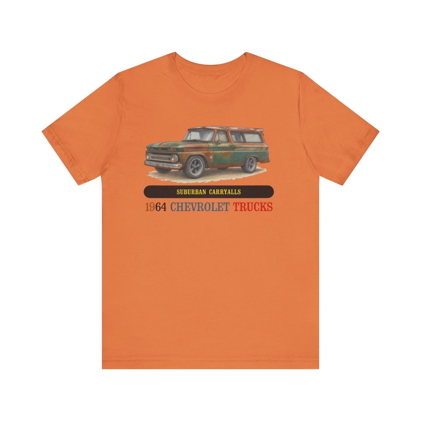 1964 Chevrolet Suburban Carryall T-Shirt — Vintage Classic Car Tee