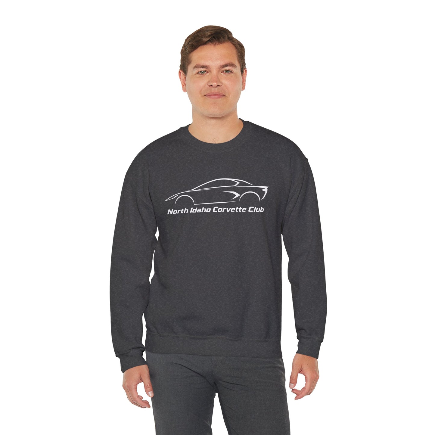 North Idaho Corvette Club Unisex Heavy Blend™ Crewneck Sweatshirt