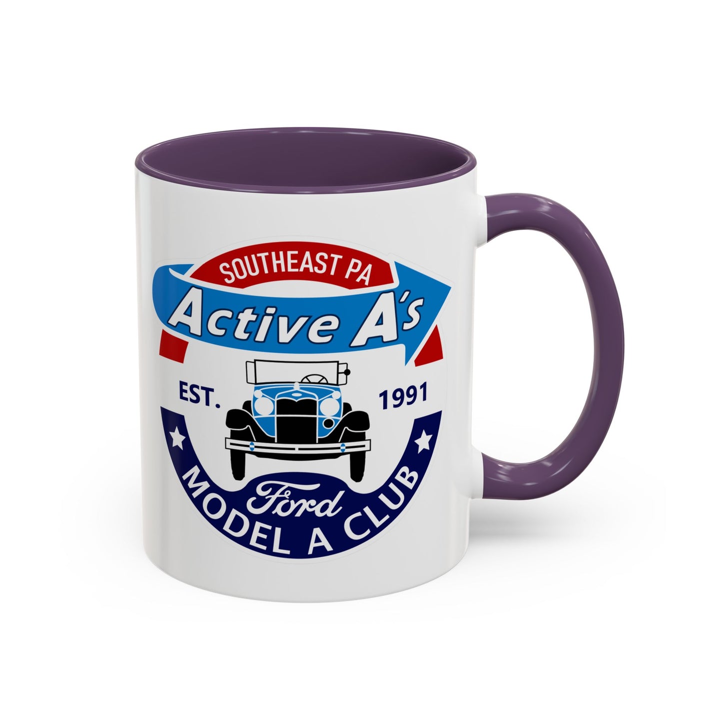 Active A's Ford Model A Club Coffee Mug — (11/15 oz)